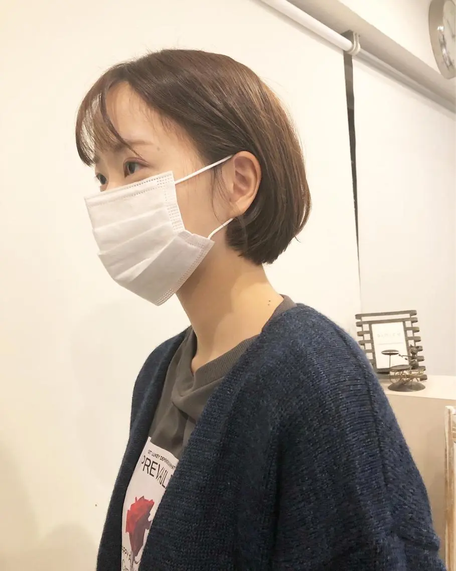 ショート ヘアアレンジ ボブ カット トリートメント メンズ特化✂️栗原 侑也のヘアスタイル