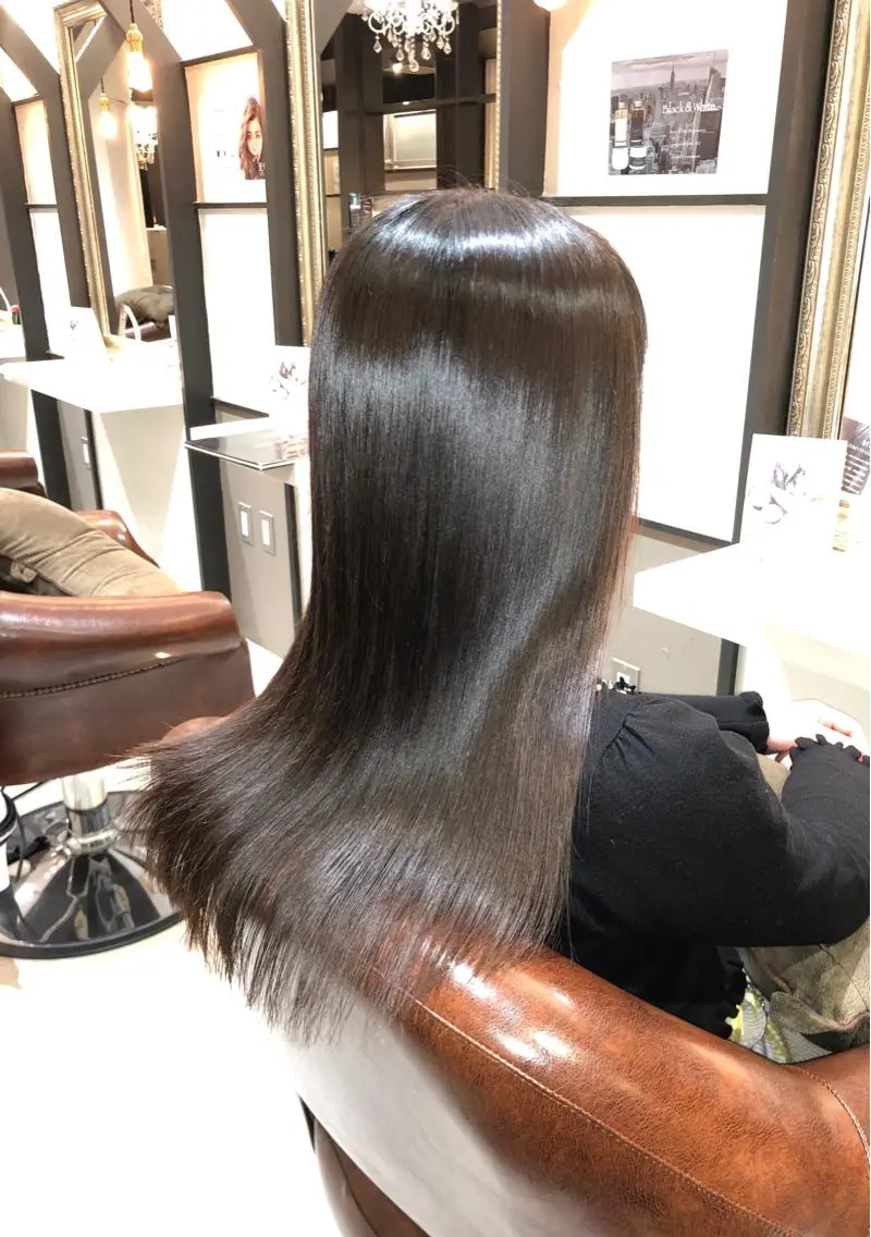 ロング カラー グレージュ ヘアカラー トリートメント 後藤 ユウキ/髪質改善🫧のヘアスタイル