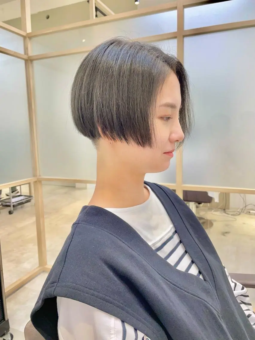 ショート カラー カット ショートヘア相談所✨ 澤里大のヘアスタイル