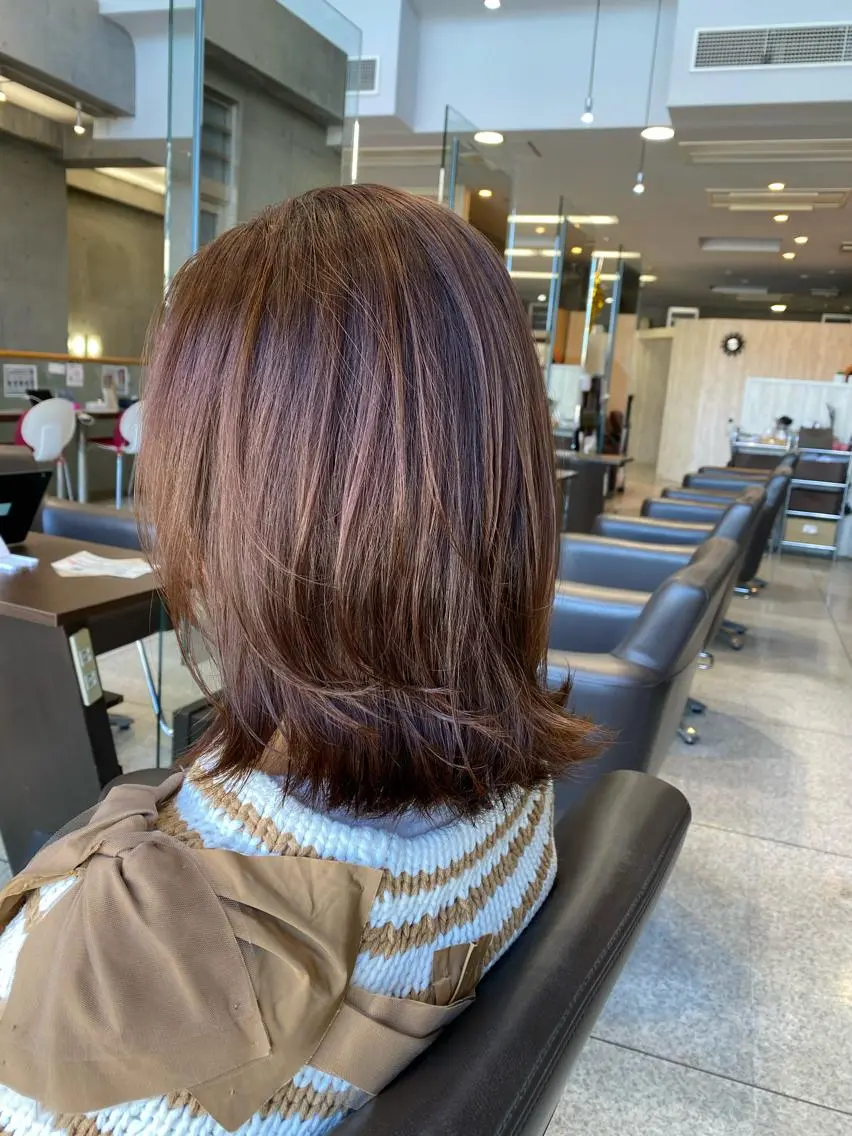 ミディアム ミディアムレイヤー レイヤーカット 似合わせカット カット パーマ 🔥指名率No. 1 🔥⭐️ひかる⭐️のヘアスタイル
