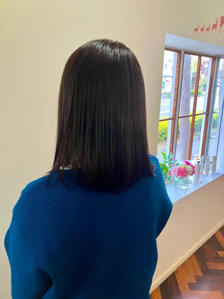 ミディアム カラー ピンクカラー カット ヘアカラー 佐藤 悠生 メンズパーマ.カットのヘアスタイル