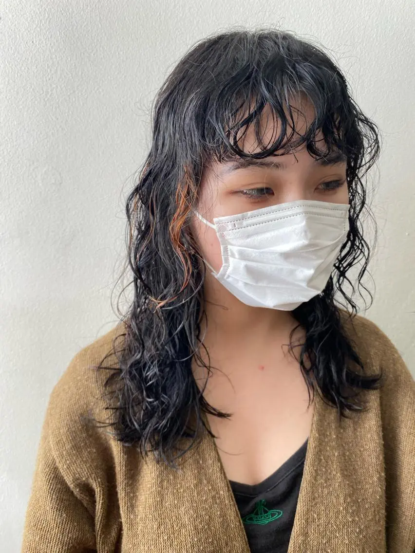 セミロング セミロングパーマ 🌸透明感艶 カラー🌸Yuukiのヘアスタイル