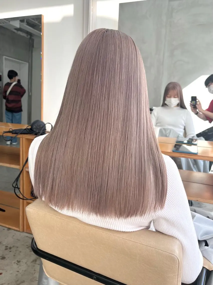 カラー カット ヘアカラー トリートメント ヘアセット 🌿似合わせ透明感 カラー松本朋幸🌿のヘアスタイル