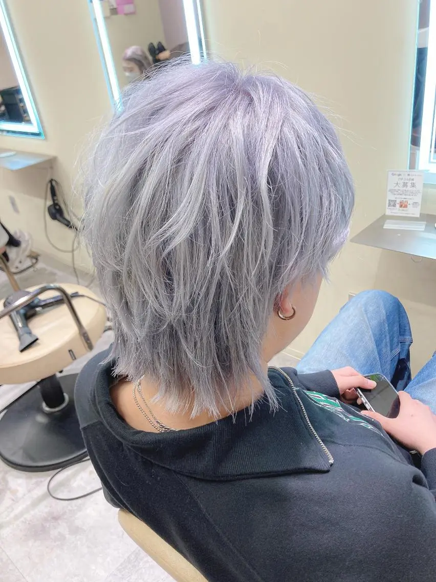 ショート カラー メンズ ✨美髪矯正×髪質改善 🍎カイト🍎渋谷のヘアスタイル