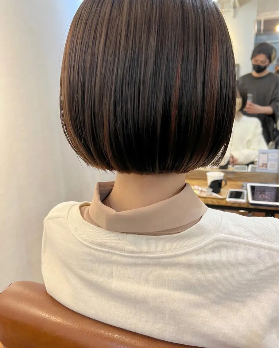 ショート ボブ 似合わせカット ショートヘア インナーカラー🦔 🐾KEISUKEのヘアスタイル