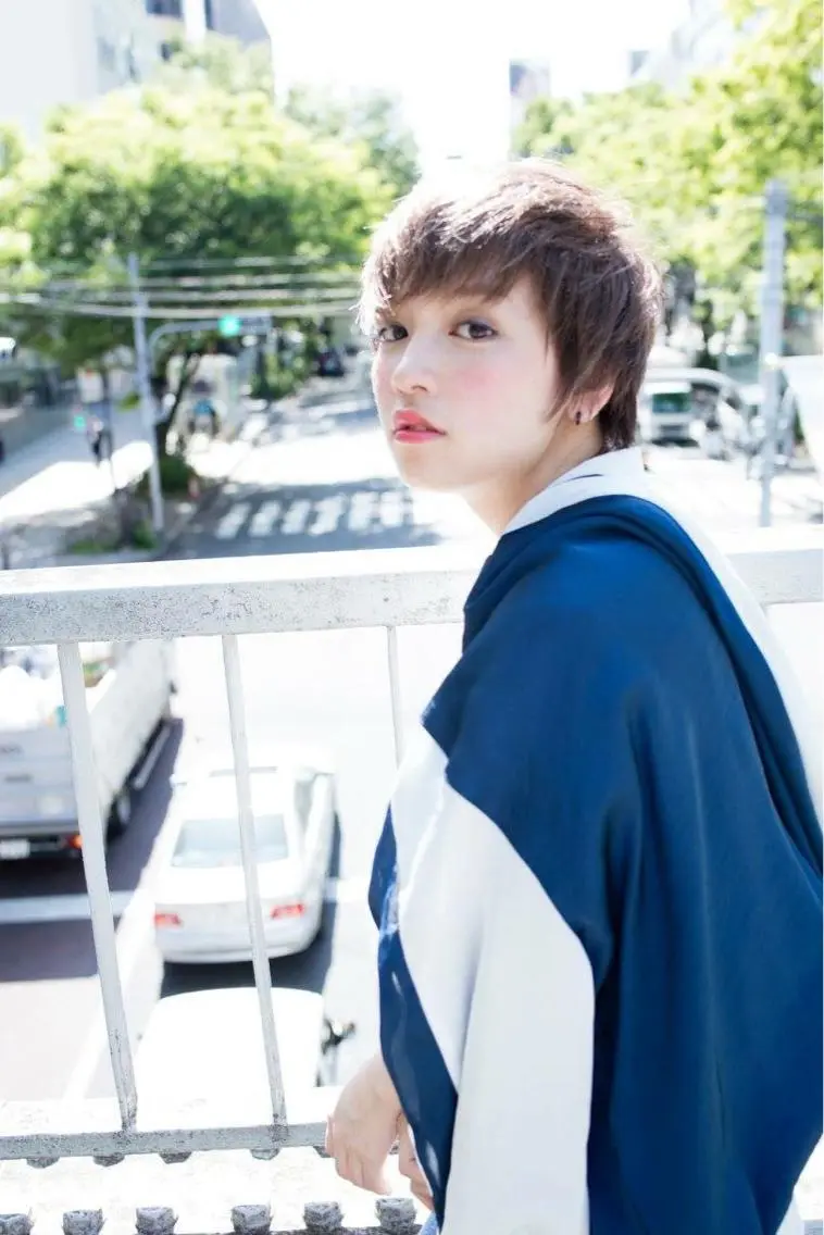 ショート ミディアム カラー 内藤 達也のヘアスタイル