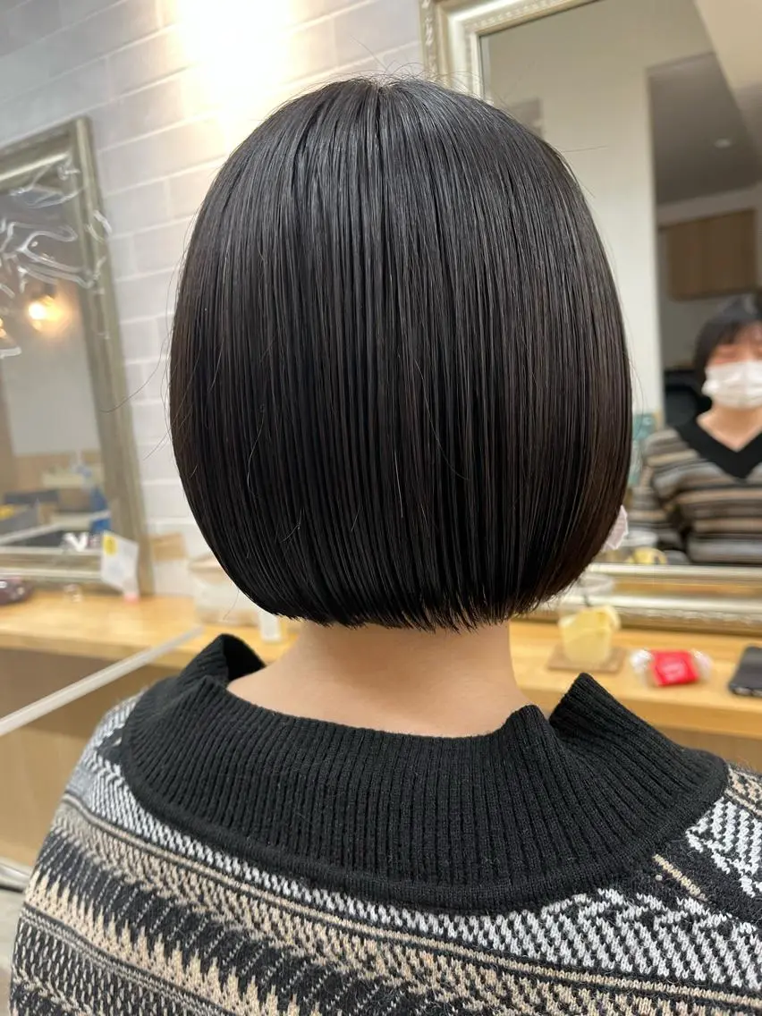ミディアム カラー パーマ ヘアアレンジ ✨艶髪✨ 奈須晴香のヘアスタイル