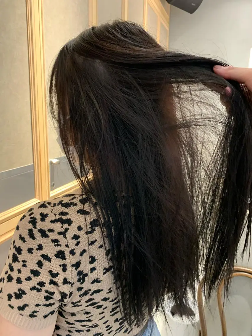 セミロング カラー チバ タクミのヘアスタイル