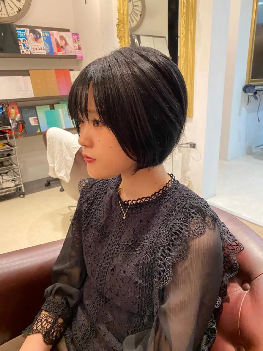 ショート 藤田 遼のヘアスタイル