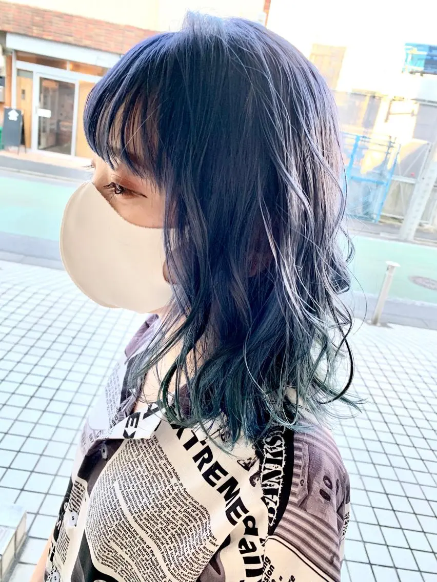ミディアム 長谷部 竣のヘアスタイル