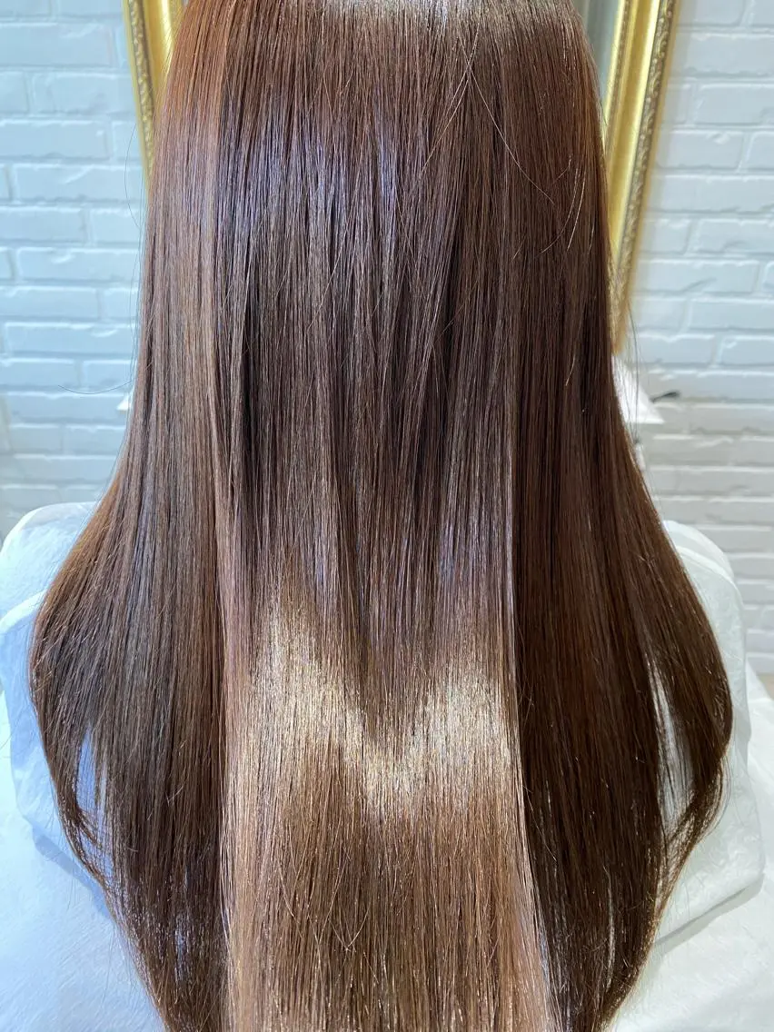 ロング トリートメント 酸熱トリートメント ヘアカラー トリートメント Renatus店長 金子裕美のヘアスタイル