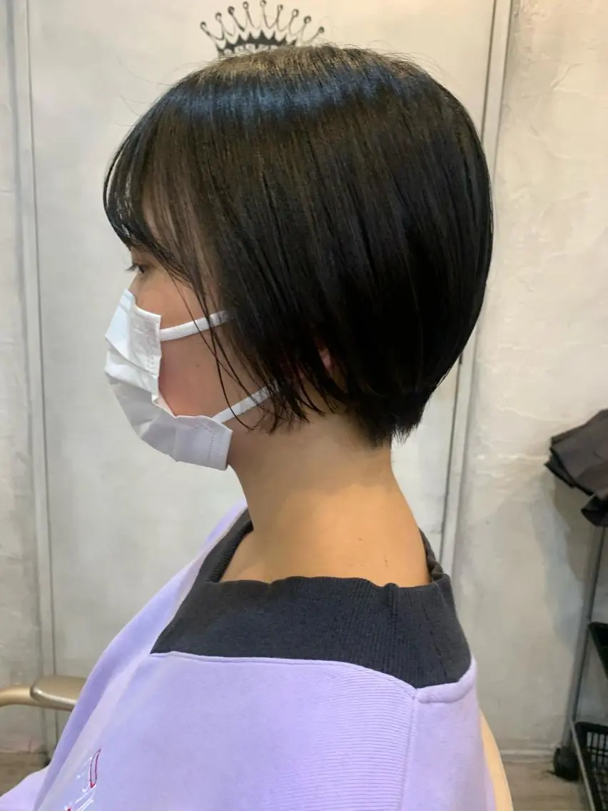 ショート NUMBER天王寺 ほたる⭐️のヘアスタイル