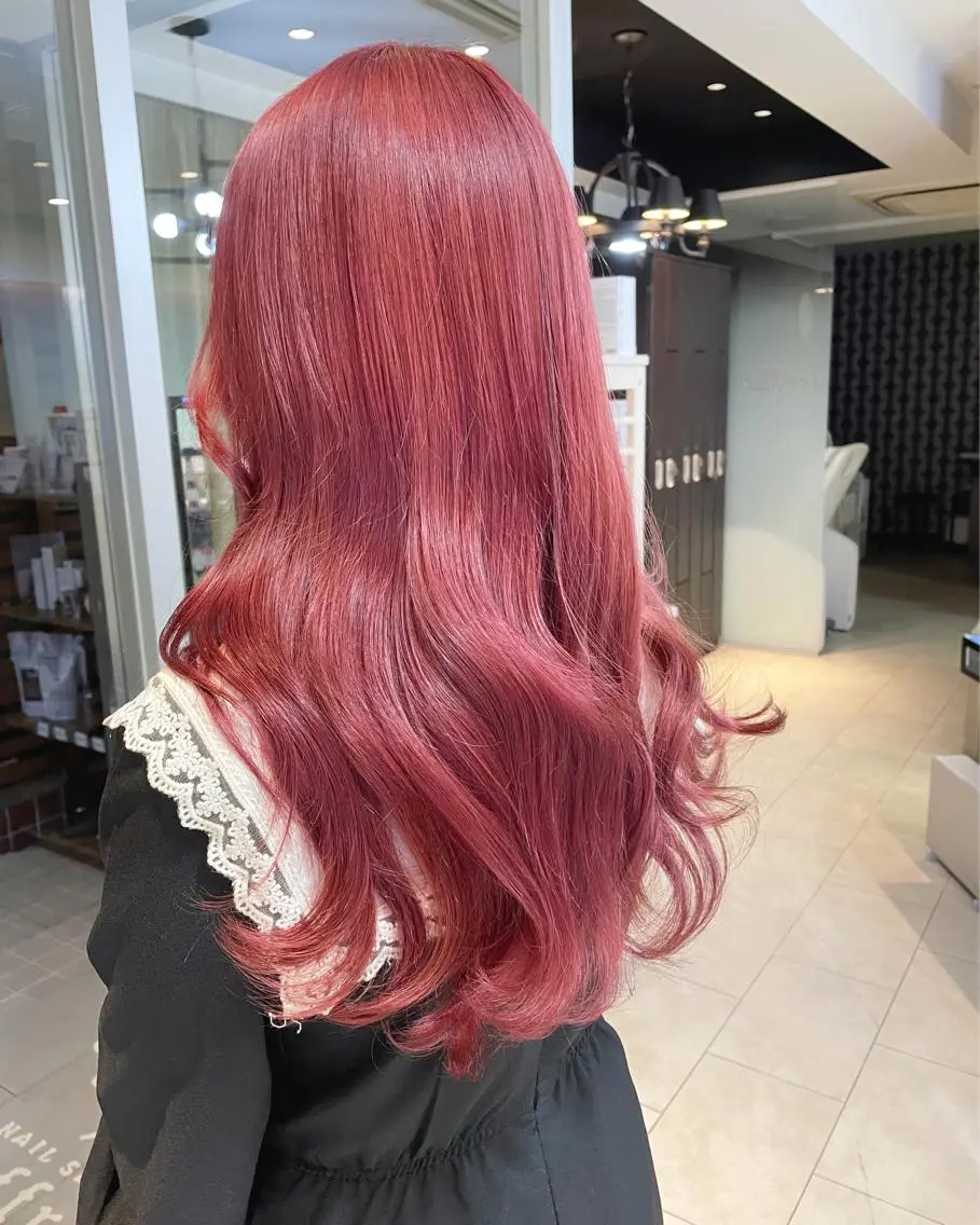 ロング 'comma rinkaのヘアスタイル