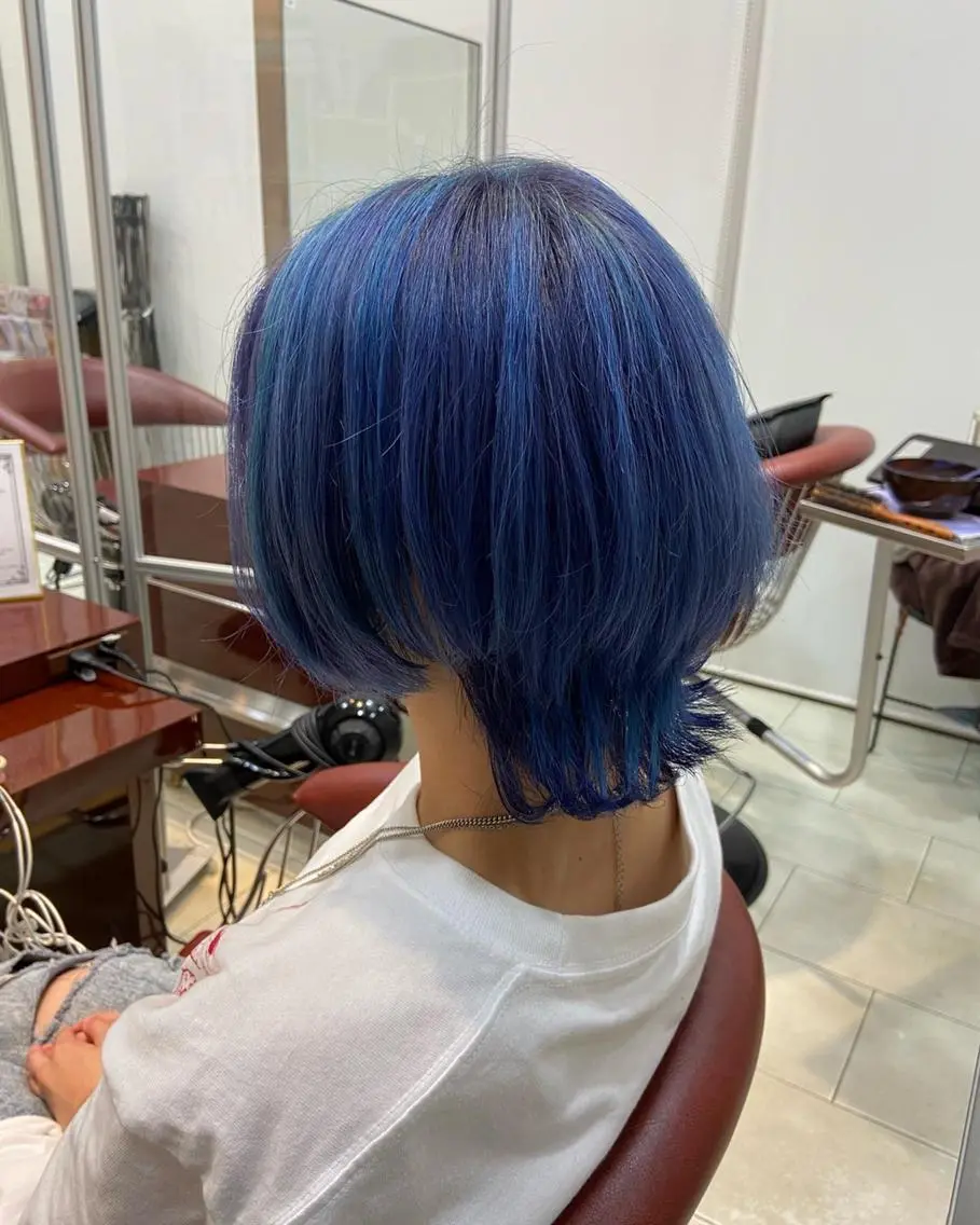 ショート カラー パーマ メンズ ケアカラー エクステ 髪質改善 トリートメント 🫧sara荒井店 樹🫧のヘアスタイル