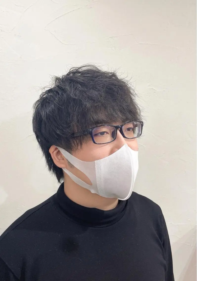 ショート メンズ マッシュ ショートヘア かんばら りょーいのヘアスタイル