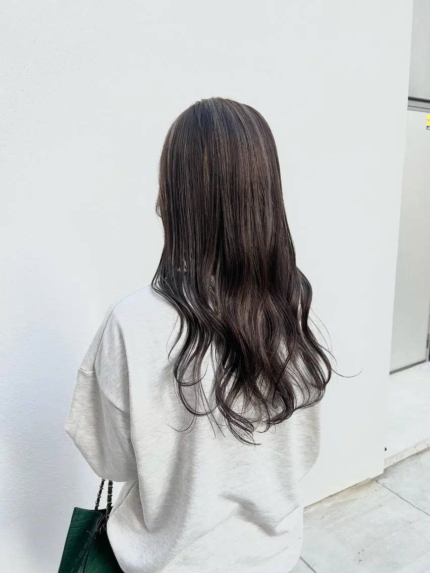 ロング カラー ヘアアレンジ ハイライトカラー ハイライト 「sumi」 AMIのヘアスタイル