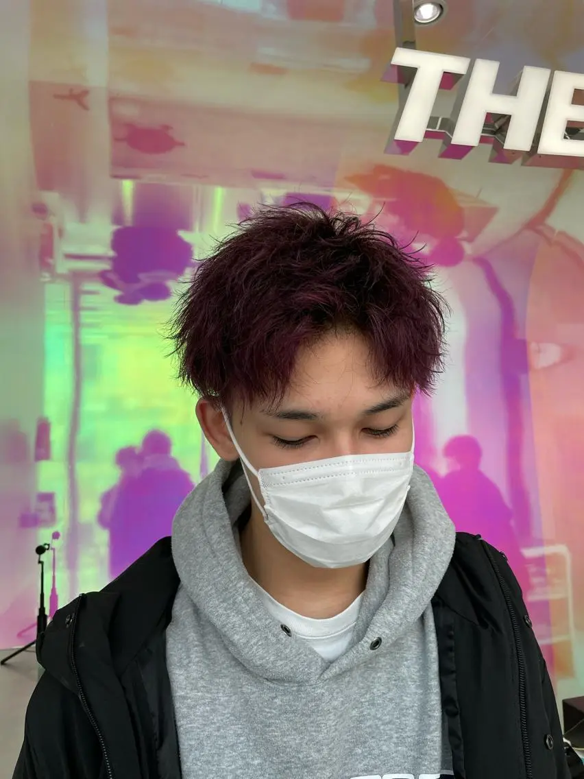 ショート カラー メンズ 札幌メンズ専門美容師 🌪SHO🌪️のヘアスタイル