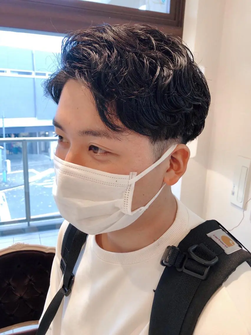 メンズ メンズパーマ カイ マコトのヘアスタイル