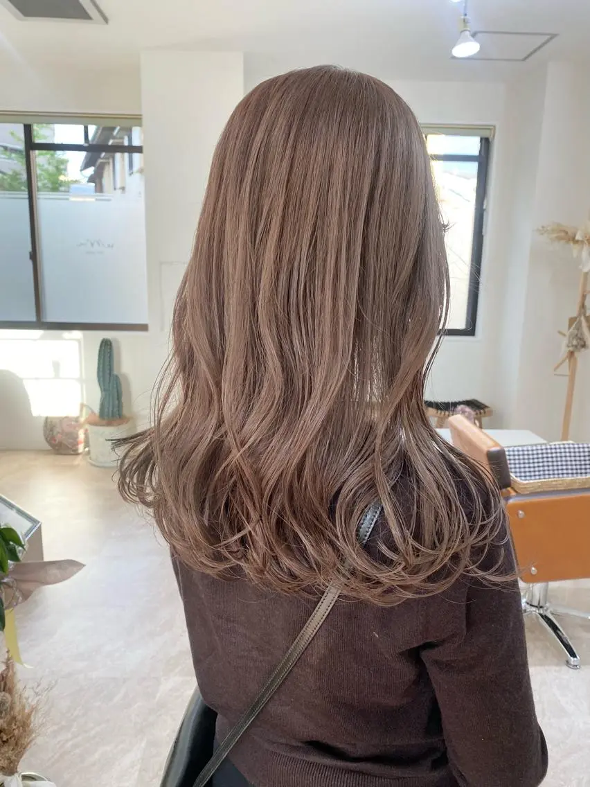 セミロング カラー ヘアアレンジ ひなの .のその他イメージ