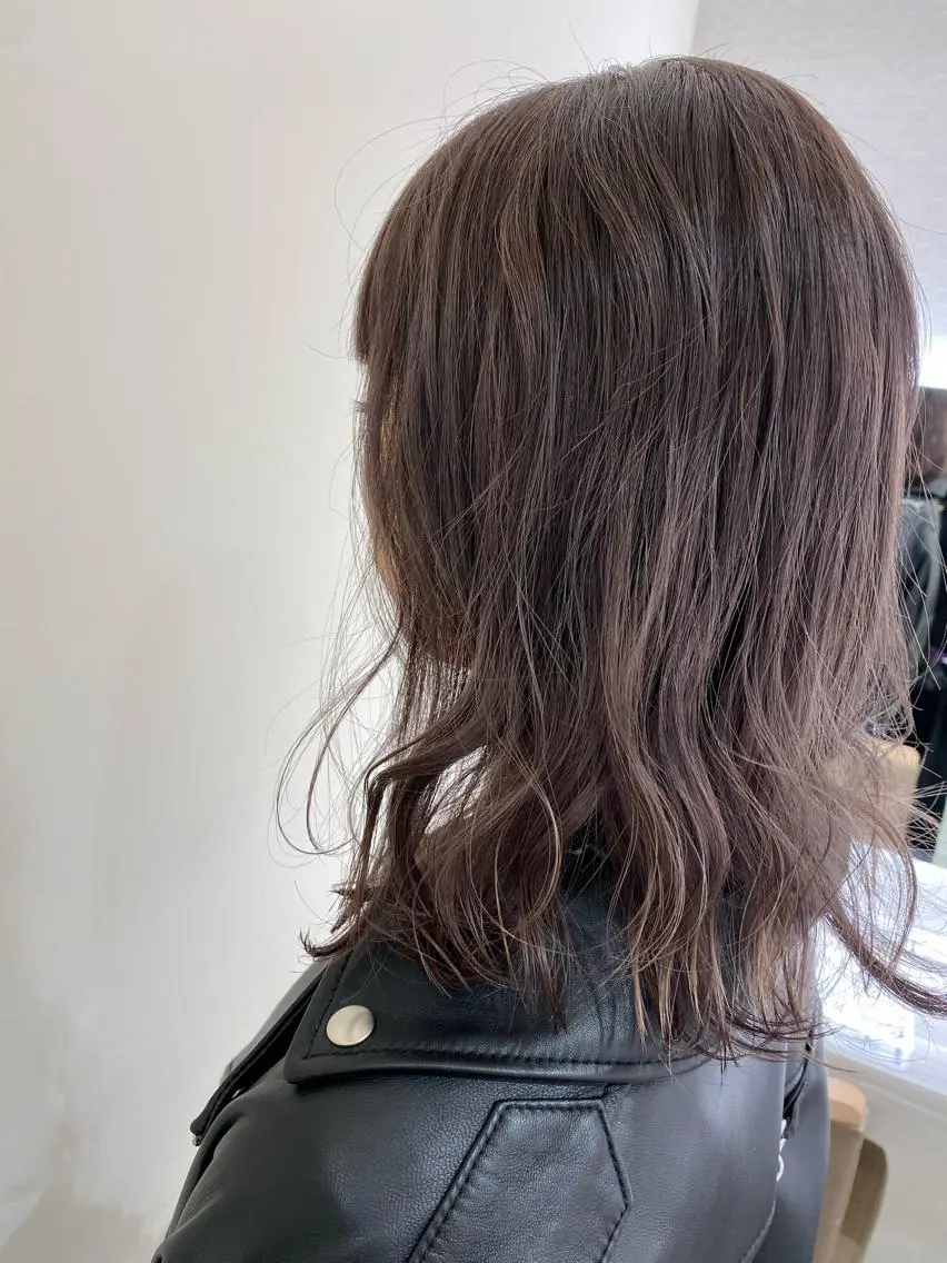 ミディアム カラー 銀座メンズ専門🖤 叶奈々のヘアスタイル