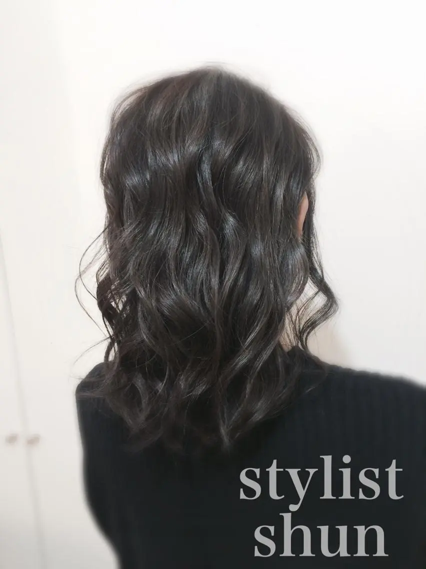 ショート ミディアム セミロング ロング カラー アッシュ LAGOM hair 《池袋》のヘアスタイル