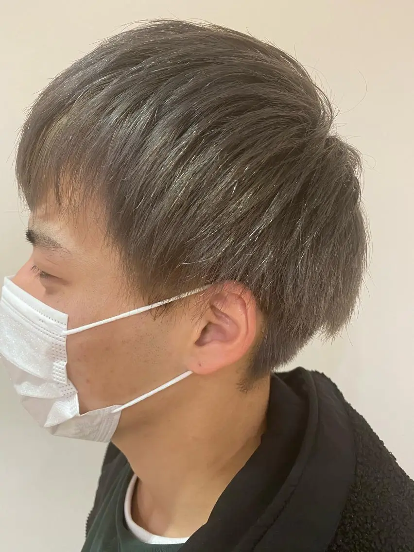 メンズ メンズブリーチ GINZARay2 風本朱里🐥のヘアスタイル