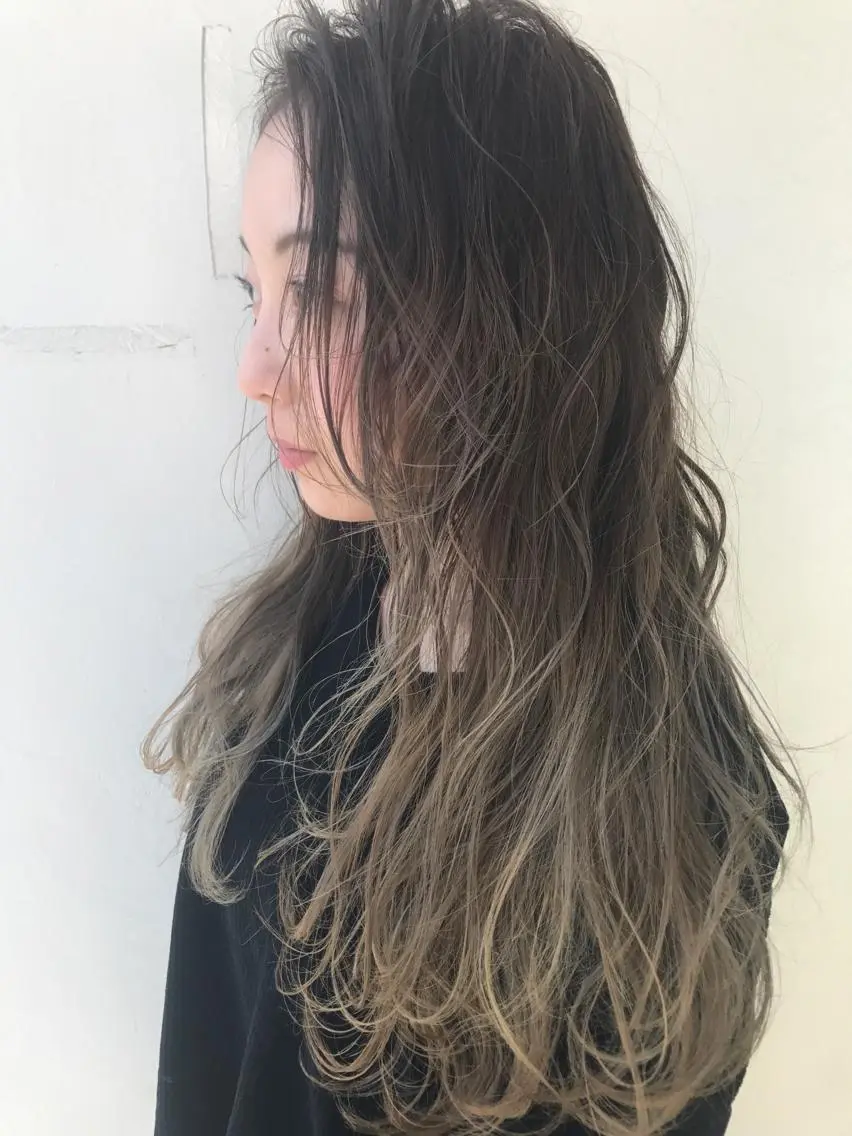 ロング ヘアカラー 森崎 士/似合わせカラーのヘアスタイル