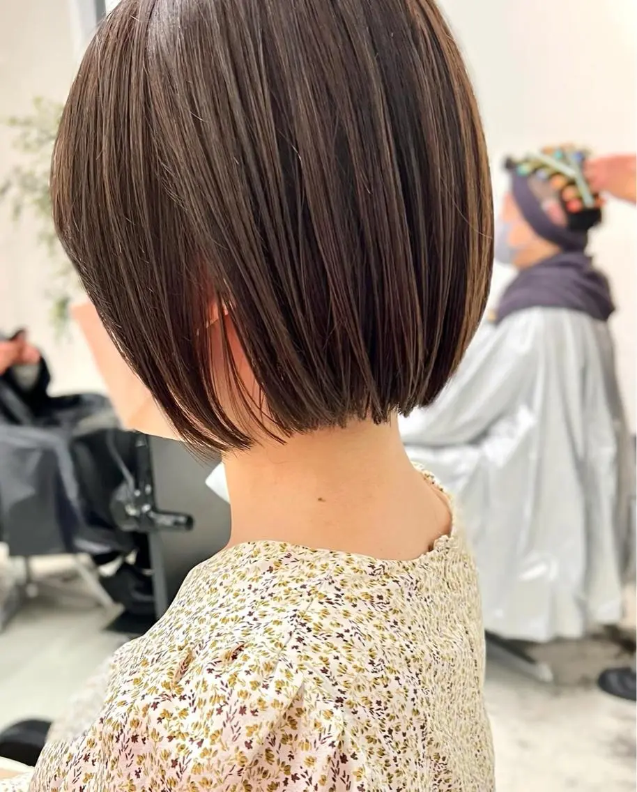 ショート カラー カット 似合わせ専門美容師 なかじまのヘアスタイル