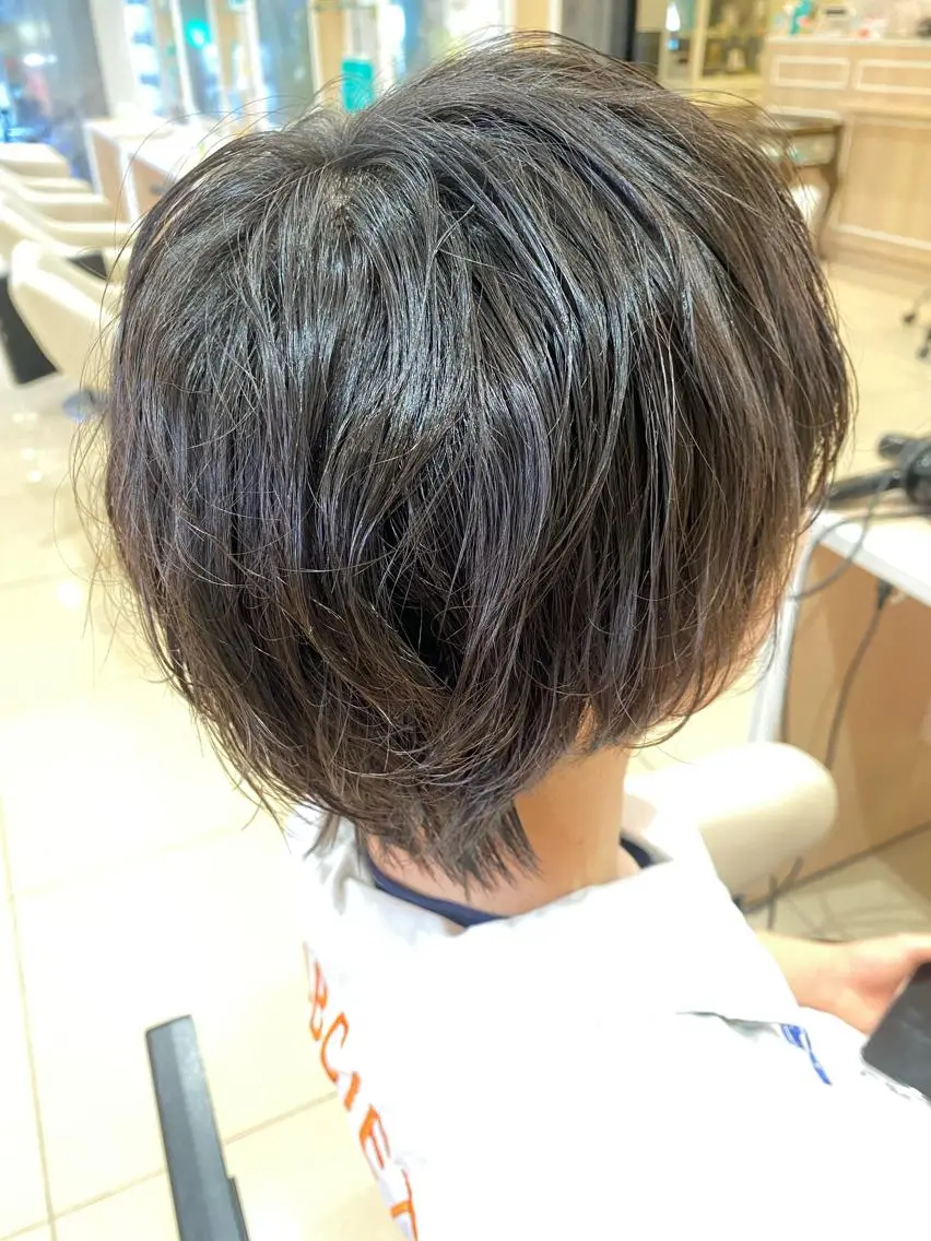 パーマ メンズ 🩵波巻き/ツイスパ HARU💎のヘアスタイル