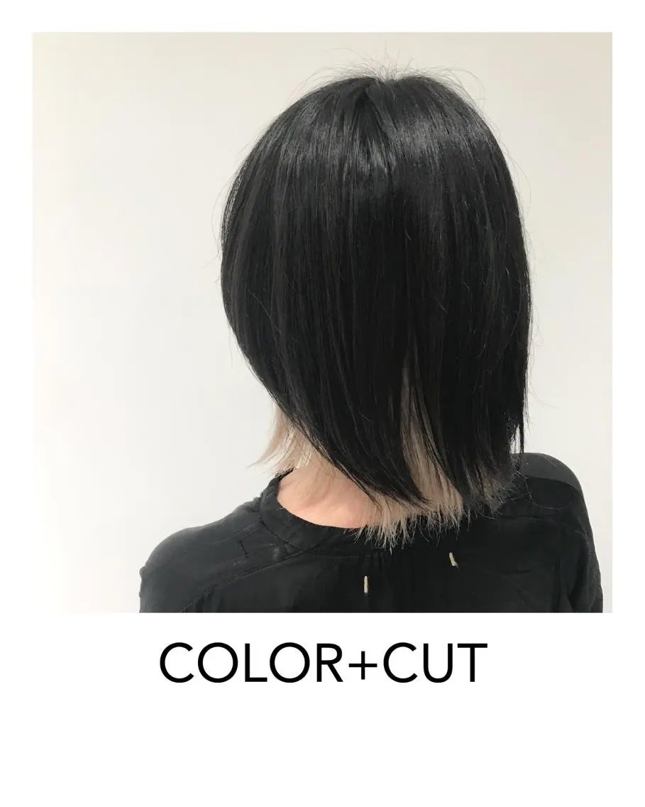 ショート カラー ヘアアレンジ 特別モデル価格 タカシマイッセイのヘアスタイル