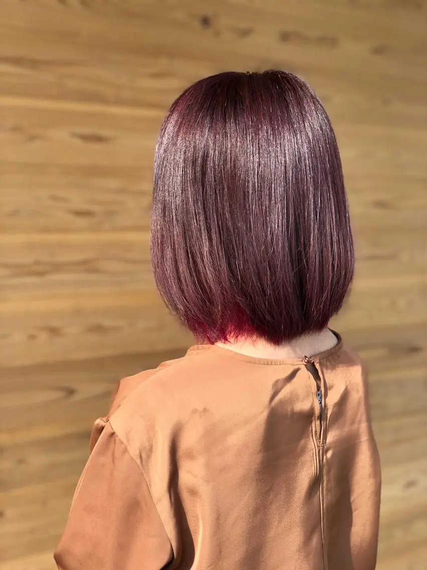 ショート カラー カット ヘアカラー 舩坂 友賀のヘアスタイル