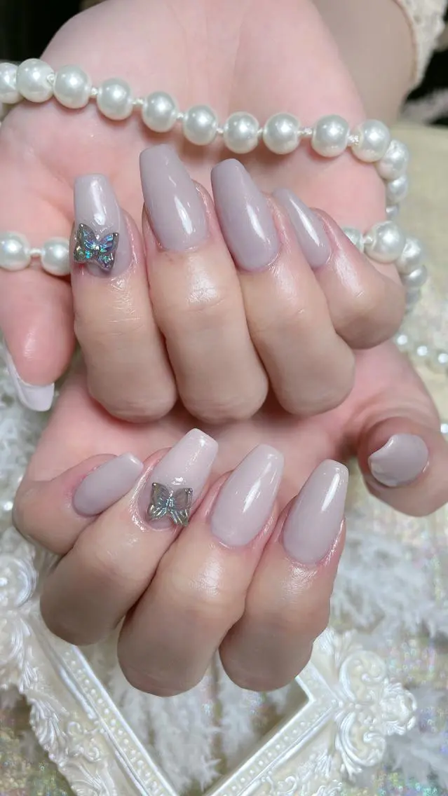 ネイル ハンドネイル ハンドケア 🦋 MiKi 🦋 ネイルサロンのネイルデザイン