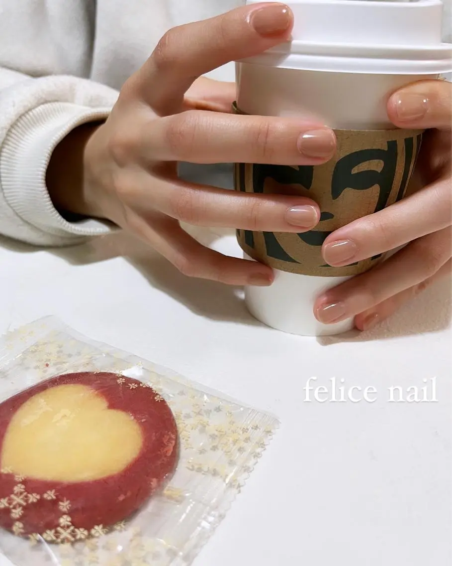ネイル ワンカラーネイル felice nailのネイルデザイン