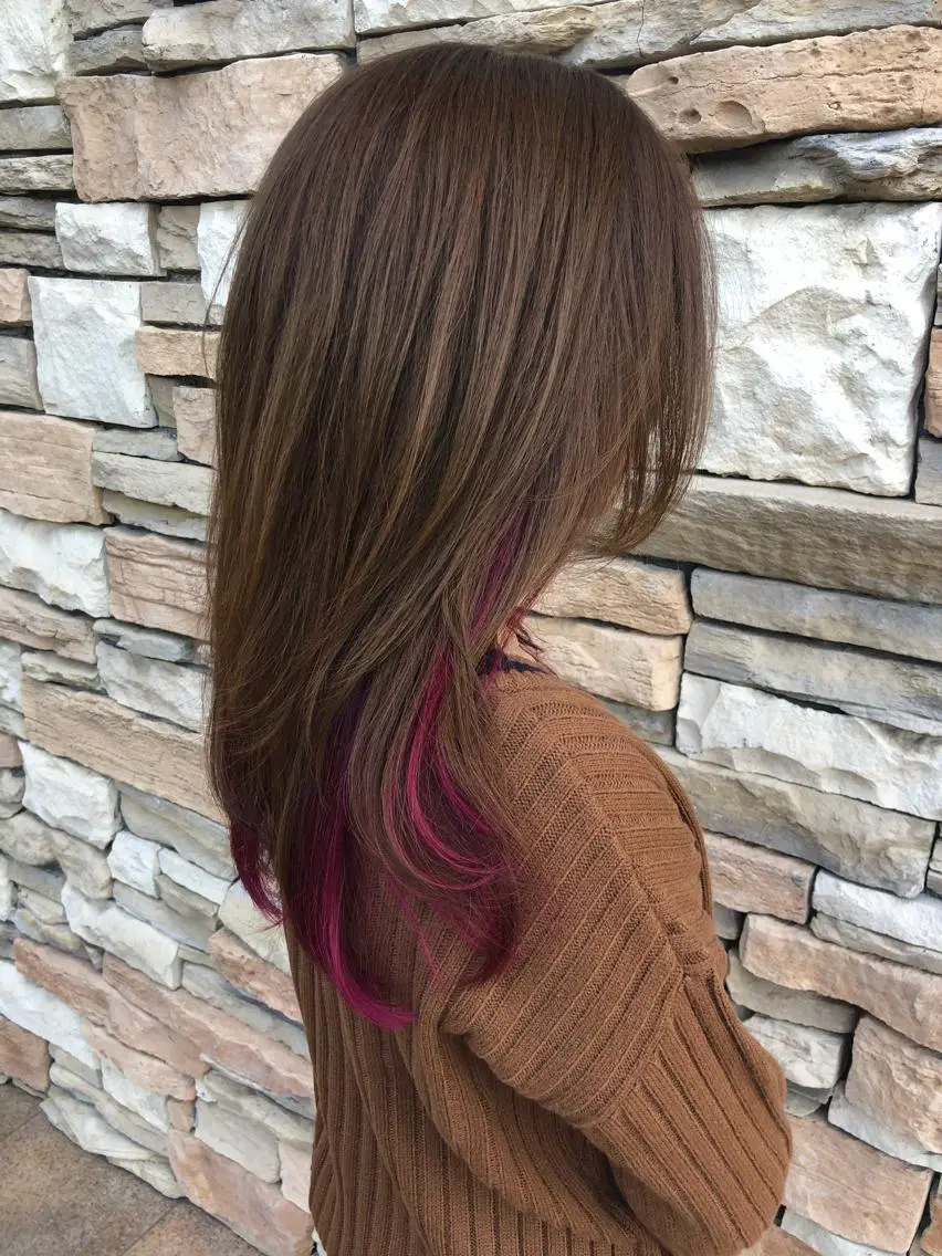 ロング トリートメント 福元 保雄のヘアスタイル