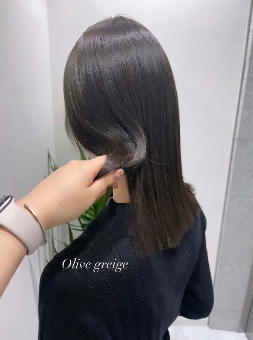 ロング カラー ヘアアレンジ 𝘳𝘺𝘰𝘬𝘢 髪質改善/ブリーチのヘアスタイル