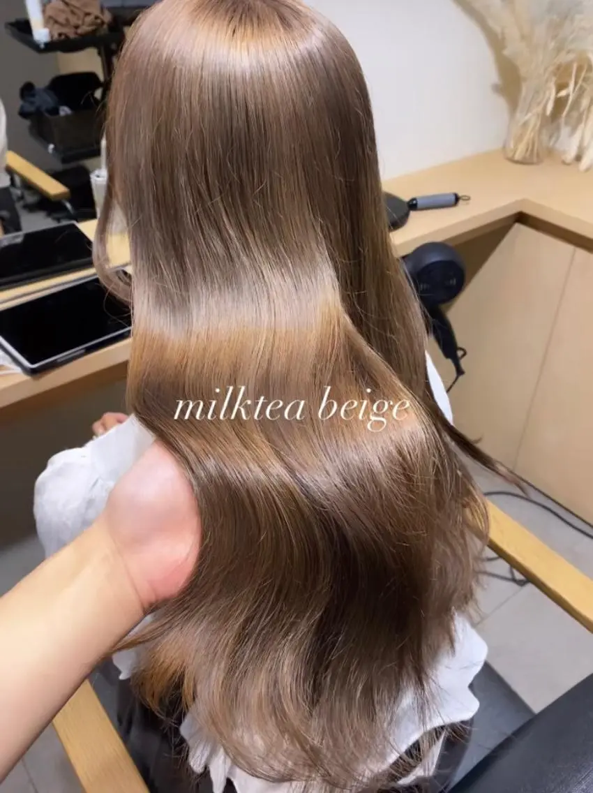 ロング カラー ヘアカラー トリートメント マンツーマン施術🌷 透明感/HIKARIのヘアスタイル