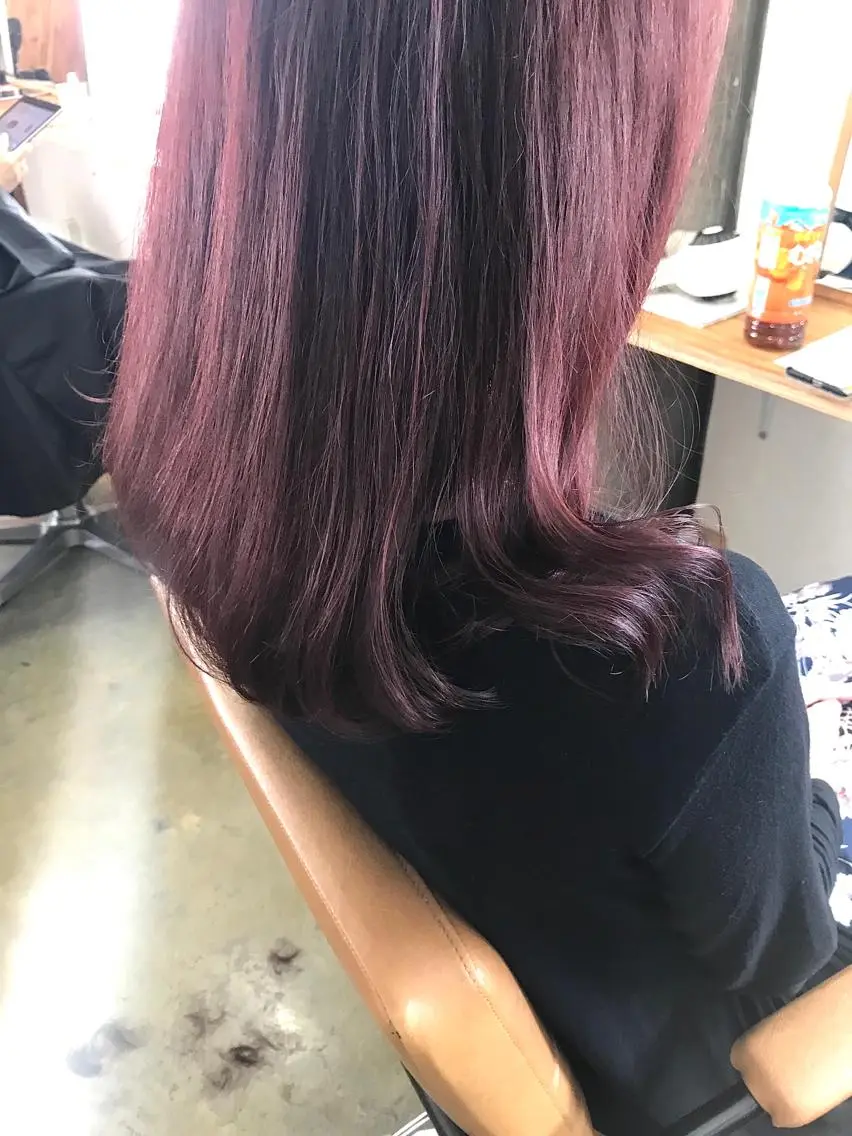 ミディアム カラー ヘアカラー トリートメント 💎髪質改善💎 デザイナーshinのヘアスタイル