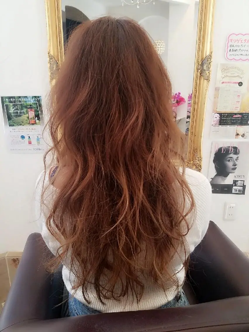 カラー ヘアアレンジ 外国人風カラー hair& beauty BRYのマツエク・マツパデザイン