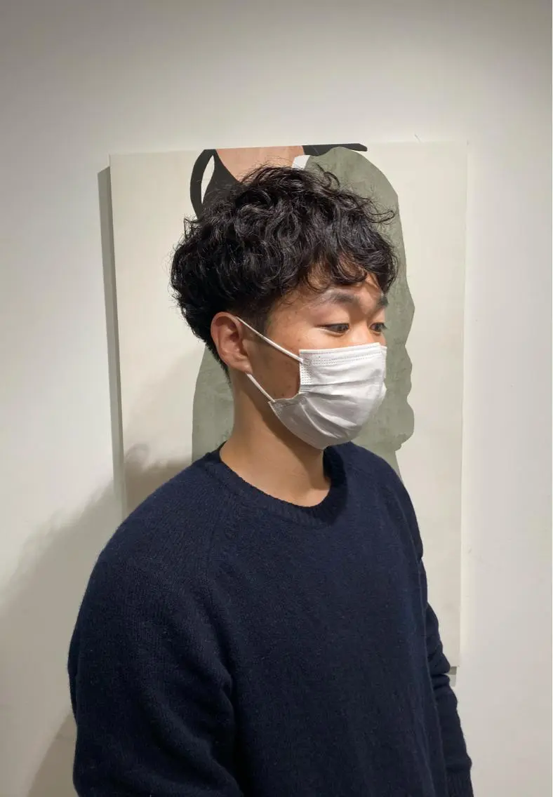 パーマ メンズ やました りの☁のヘアスタイル