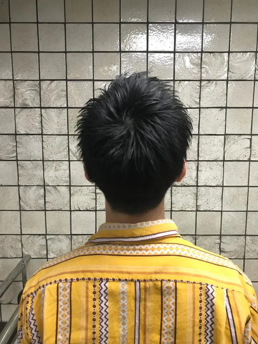 ショート メンズ カット ヘアセット HIRO GINZA 銀座一丁目店のヘアスタイル