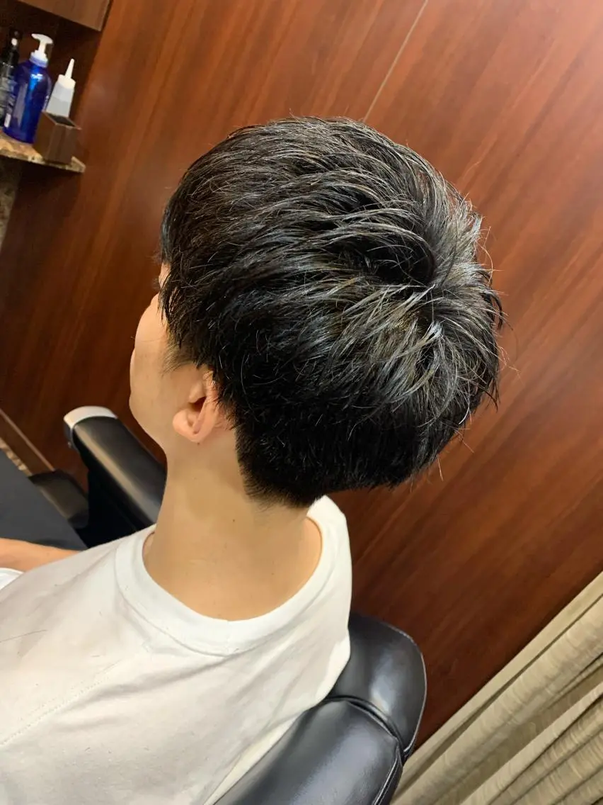 ショート メンズ 羽木 隆徒のヘアスタイル