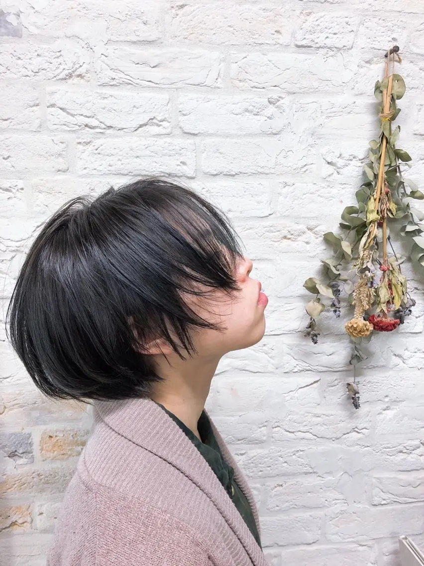 ショート カラー ショートヘア カット トリートメント ヘッドスパ 当日予約⭕️ keng.のヘアスタイル