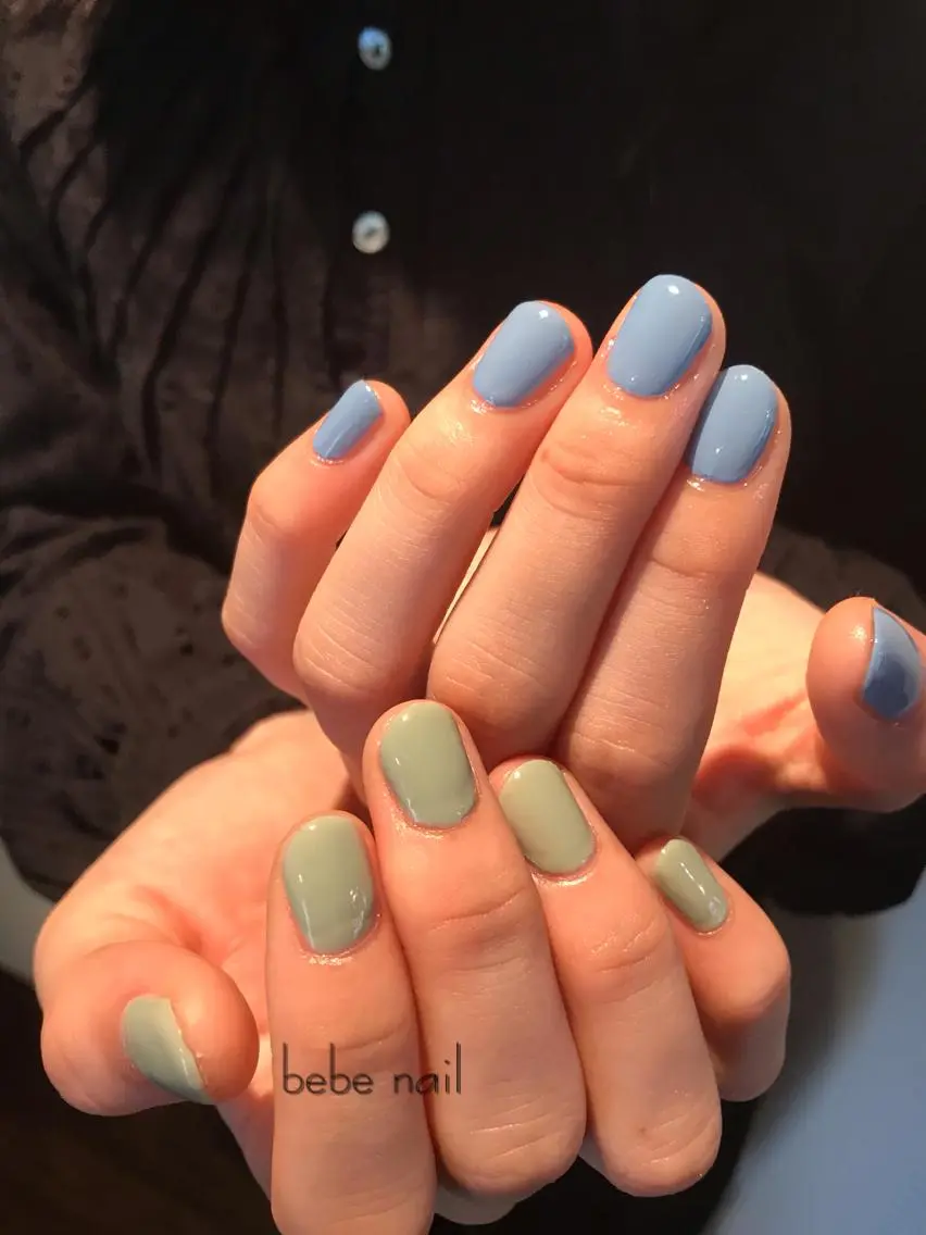 ネイル ワンカラーネイル ハンドネイル Ann nailのネイルデザイン
