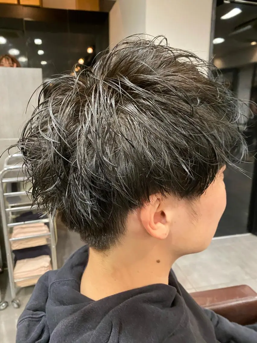 カラー メンズ カット ヘアカラー ⭕️メンズパーマ⭕️ 山口 裕太郎のヘアスタイル