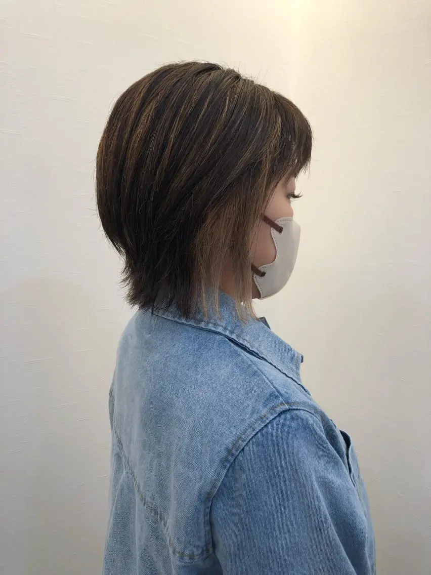 カラー ツノガイ エリのヘアスタイル