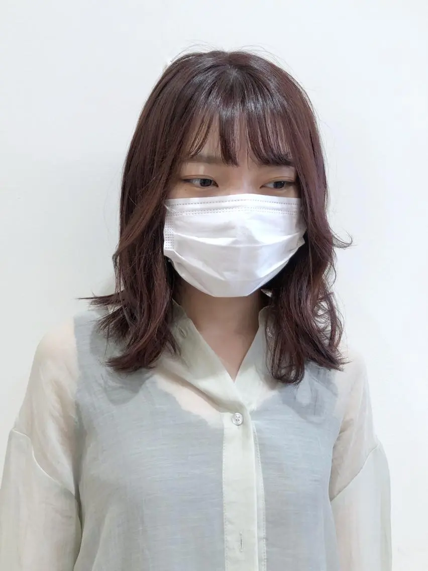 ミディアム KANAMI日暮里 韓国ヘア・メイクのヘアスタイル