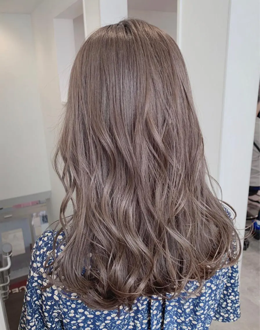 ロング カラー HAREru. モデル募集【戸塚】のヘアスタイル