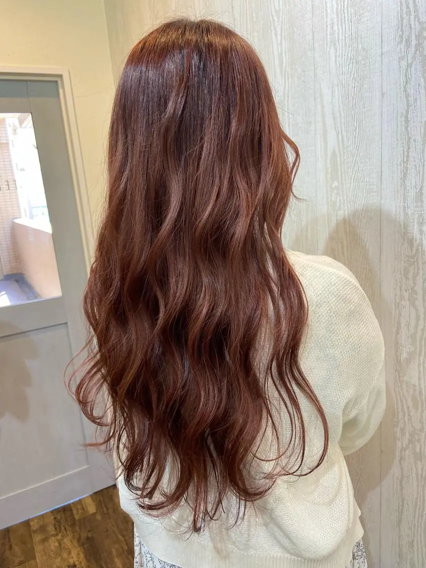 ロング カット ヘアカラー トリートメント TELA HAIR 南柏店のヘアスタイル