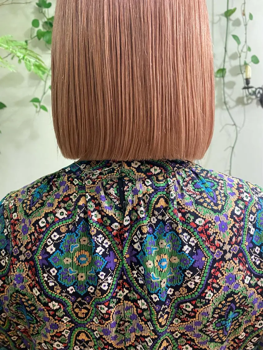 ショート ボブ 似合わせカット カット なぎ🌿.∘[ボブ, ニュアンスカラー]のヘアスタイル
