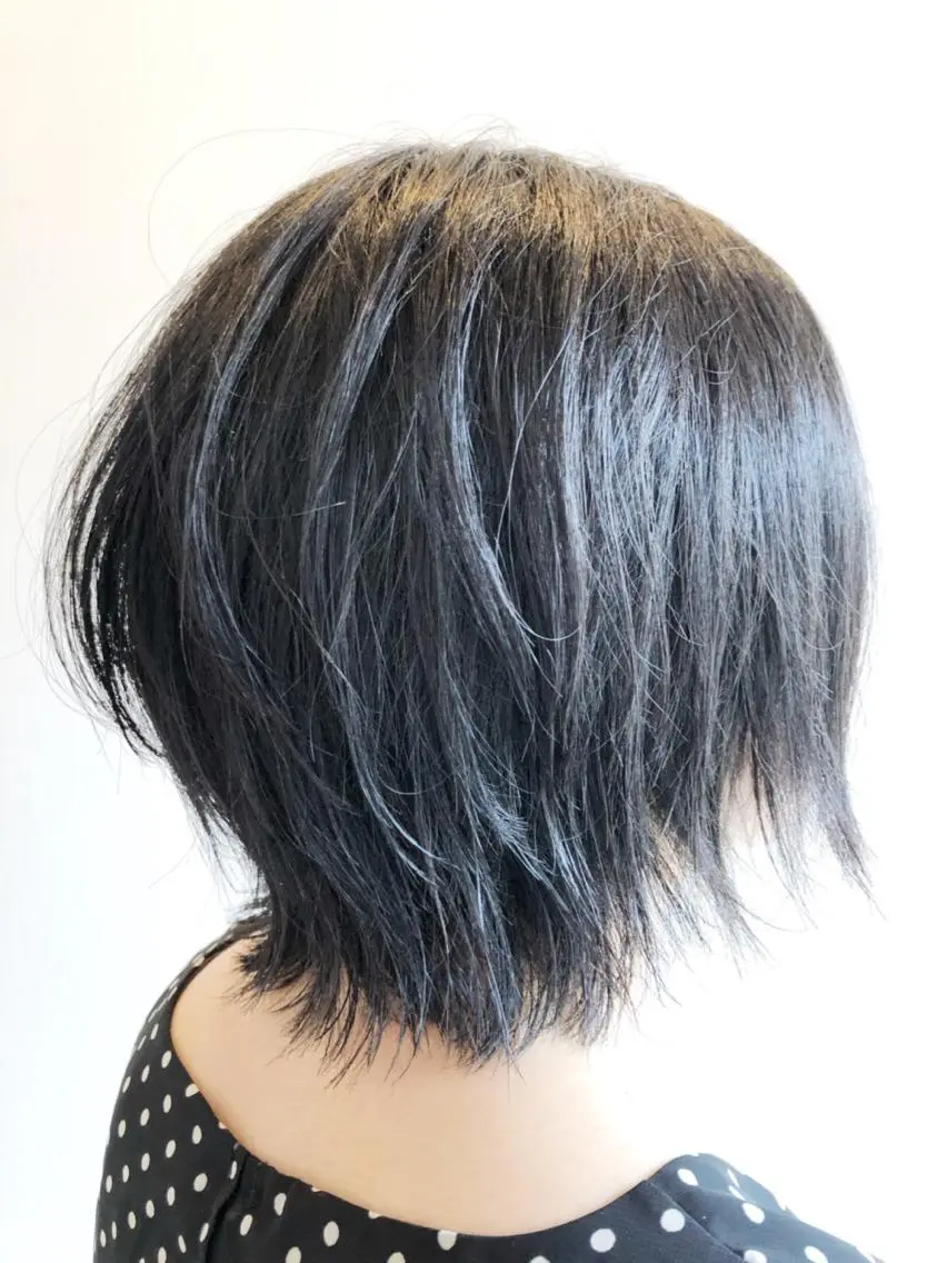 ショート ショートヘア 外ハネヘア カット 石野 智華のヘアスタイル